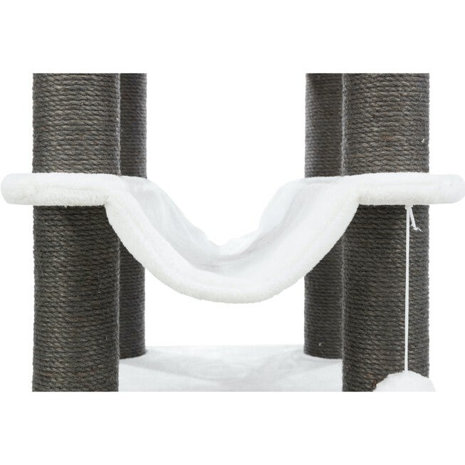 Lucano Cat Tower Scratching Post Cream/Gray, , alternate image number 4