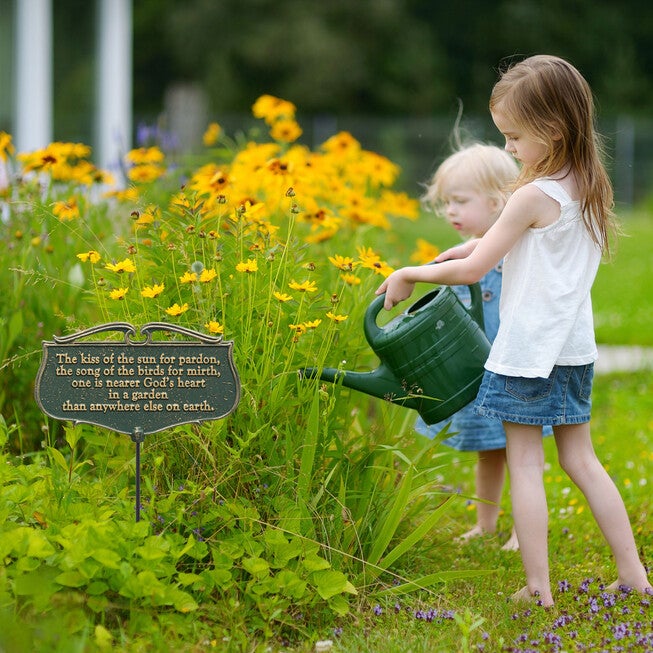 The Kiss of the Sun Garden Poem Sign, , alternate image number 3