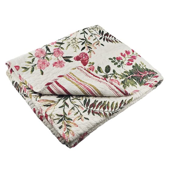 Butterflies Quilted Throw Blanket, , on-hover image number null
