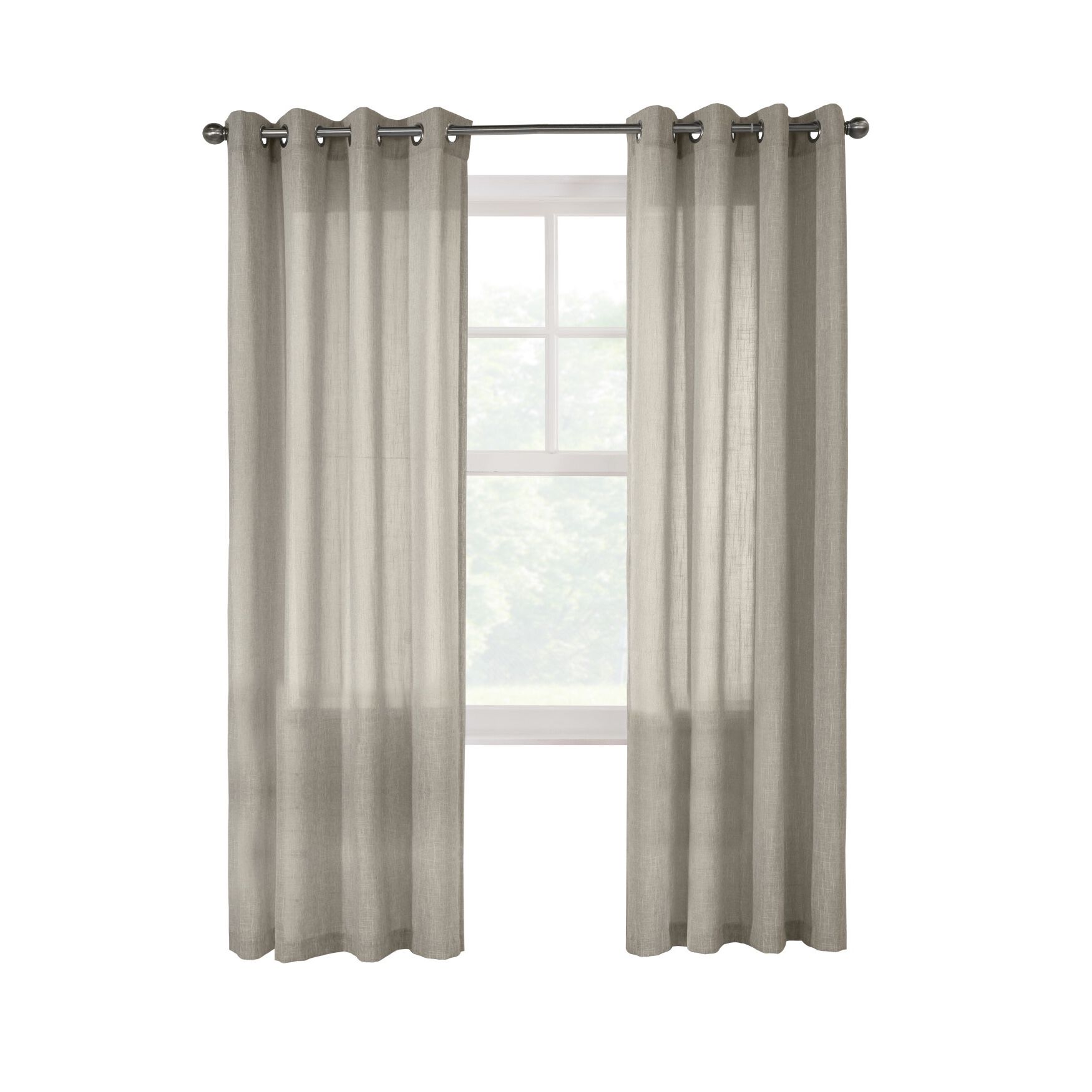 Limbourg Light Filtering Grommet Curtain Panel, , on-hover image number 1