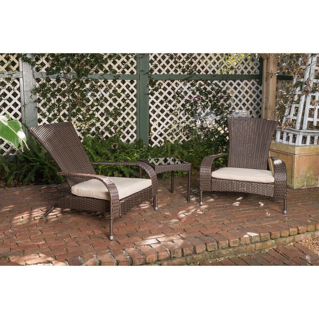Coconino Wicker Conversation Set, , alternate image number null