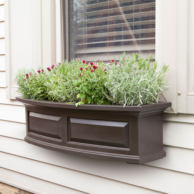 Nantucket 3FT Window Box, EXPRESSO, hi-res image number 0
