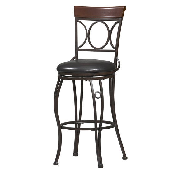 Bar Stool, 17"Wx19¾"Dx46"H, METAL, hi-res image number null