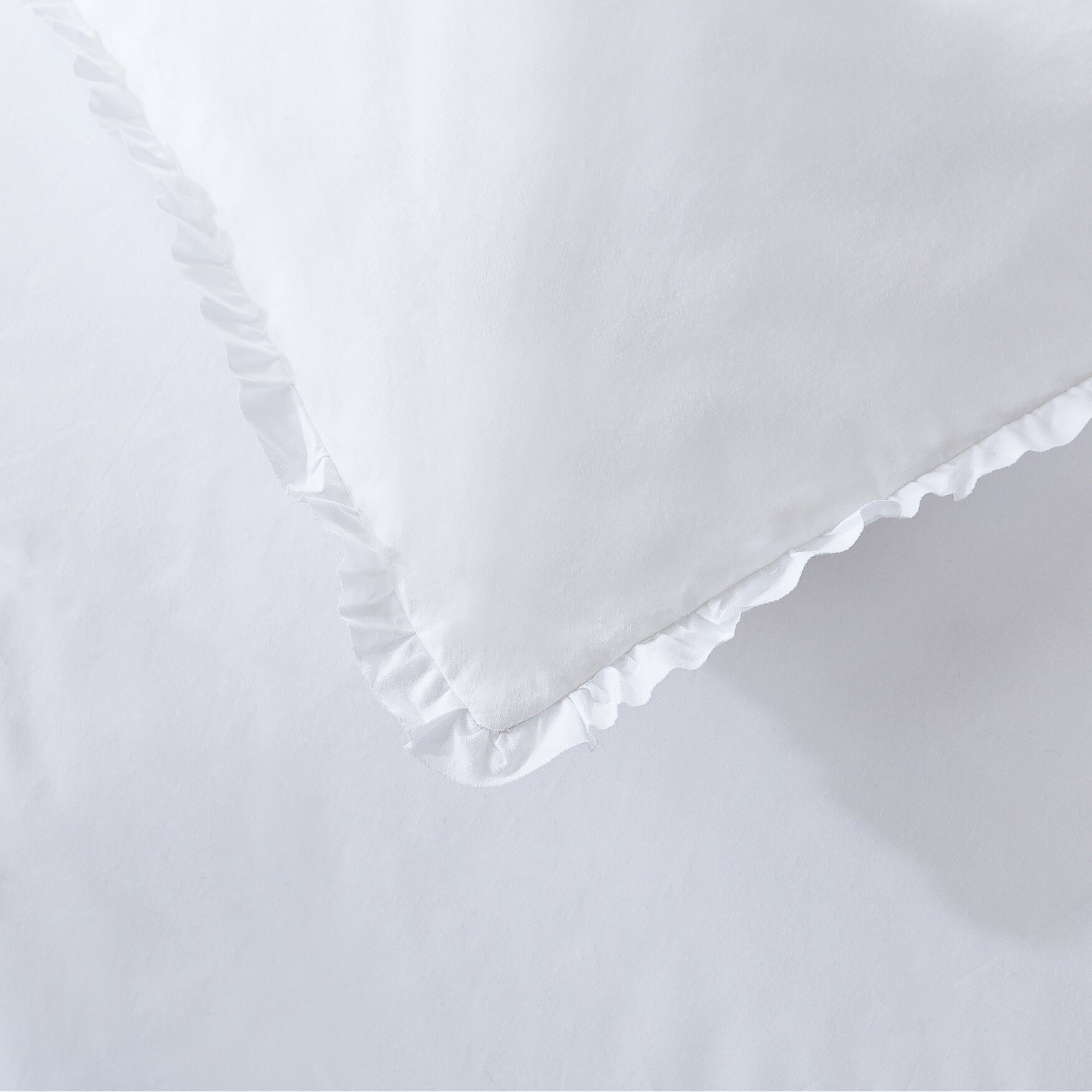 Ruffled Edge Down Comforter , , alternate image number 4