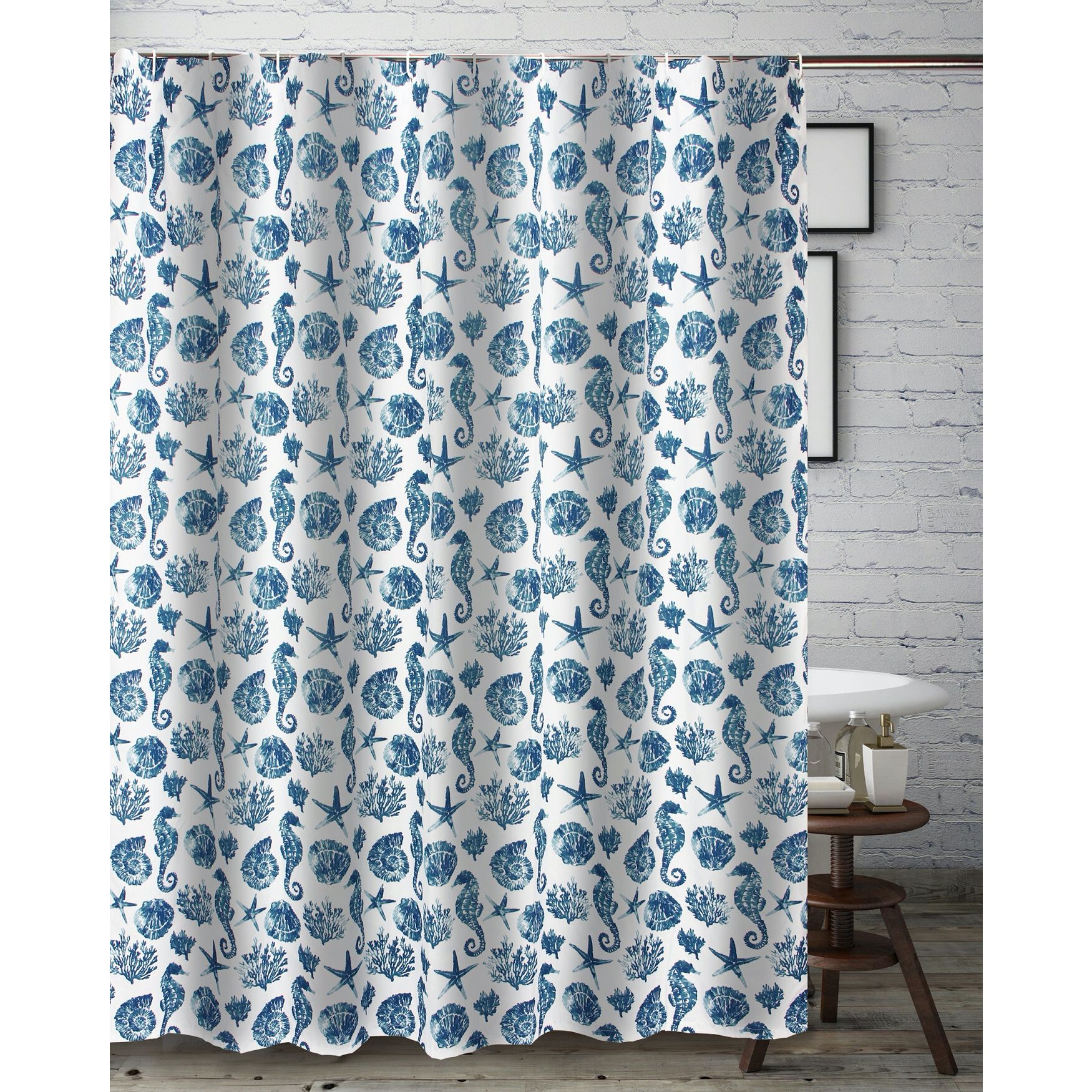 Pebble Beach Bath and Shower Curtain, , alternate image number 4