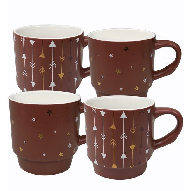 Adventure & Journey Coffee Mug - Set Of 4, O, hi-res image number null