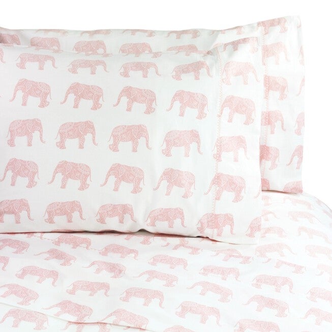 Elephant Cotton Sheet Set, , alternate image number 2