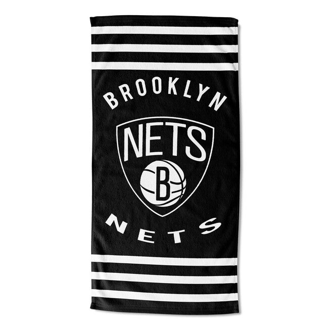Nets Stripes Beach Towel, MULTI, hi-res image number null
