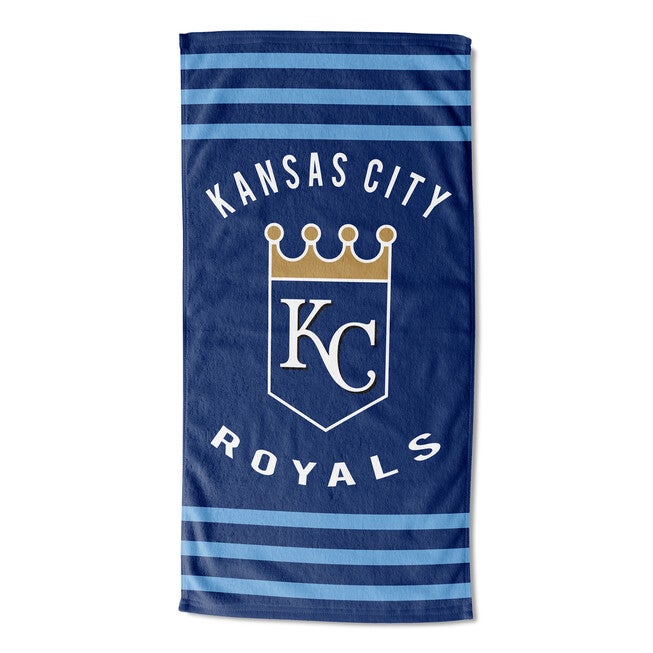 Royals Stripes Beach Towel, MULTI, hi-res image number null