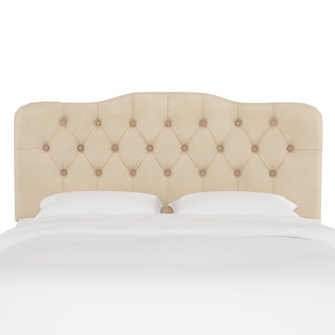 Velvet Tufted Headboard, , on-hover image number null