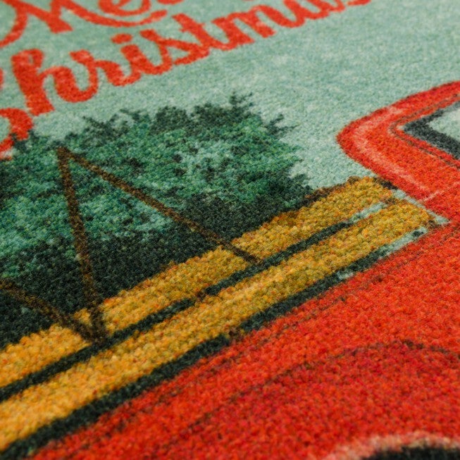 Merry Christmas Truck Kitchen Rug, , alternate image number 3