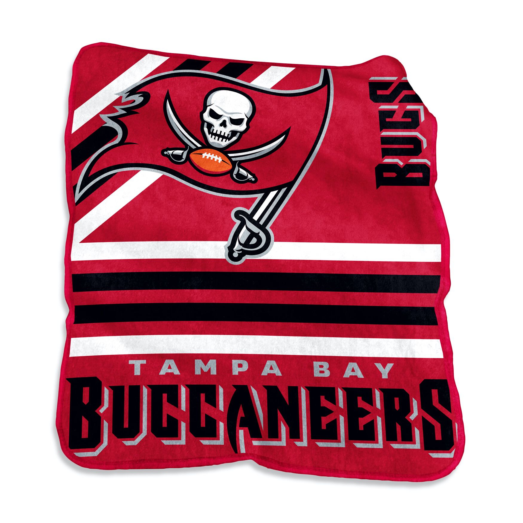 Tampa Bay Buccaneers Raschel Throw Home Textiles, MULTI, hi-res image number 0