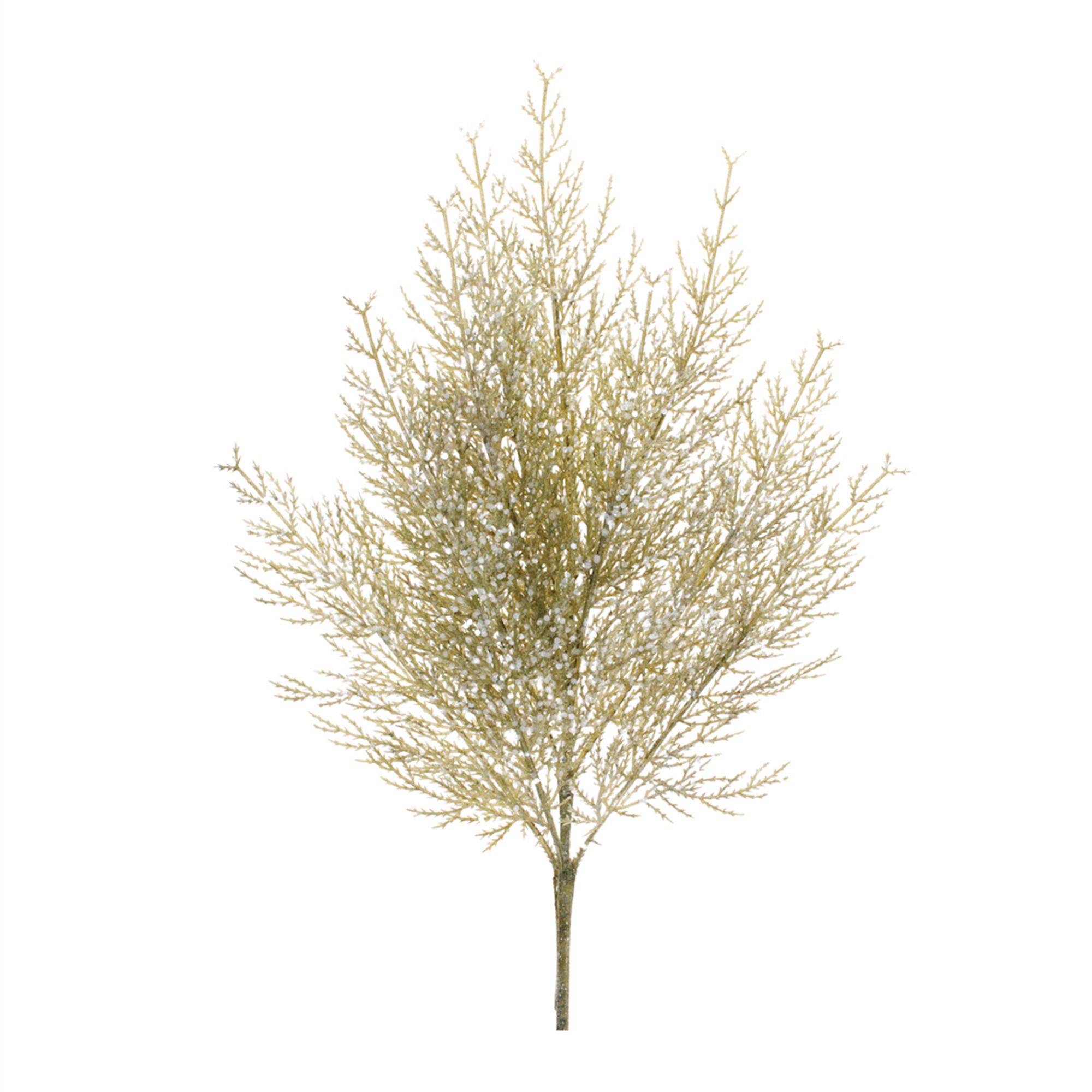 Glittered Cedar Spray (Set of 6), GREEN, hi-res image number 0