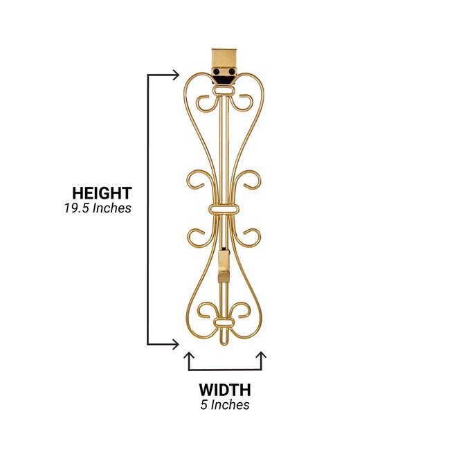 Adjustable Wreath Hanger for Door, , on-hover image number null