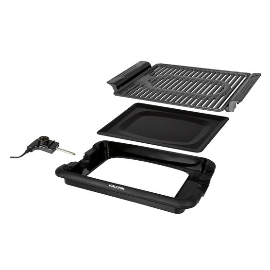 Black Electric Indoor Grill , , alternate image number null