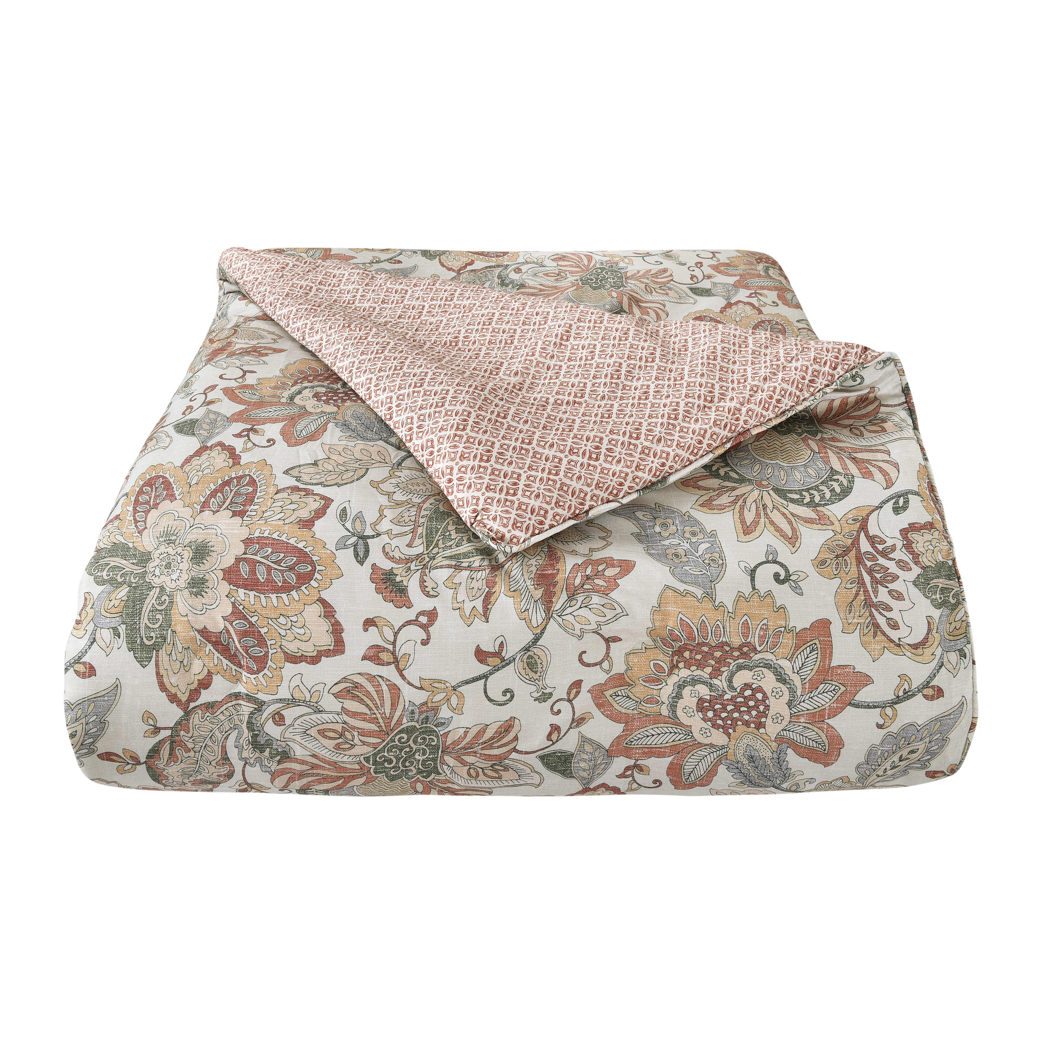 Janessa 4 Piece Comforter Set, SPICE, alternate image number 5