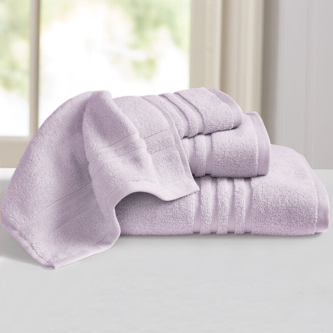 4-Pc. Zero Twist Towel Set, LAVENDER GRAY, hi-res image number null