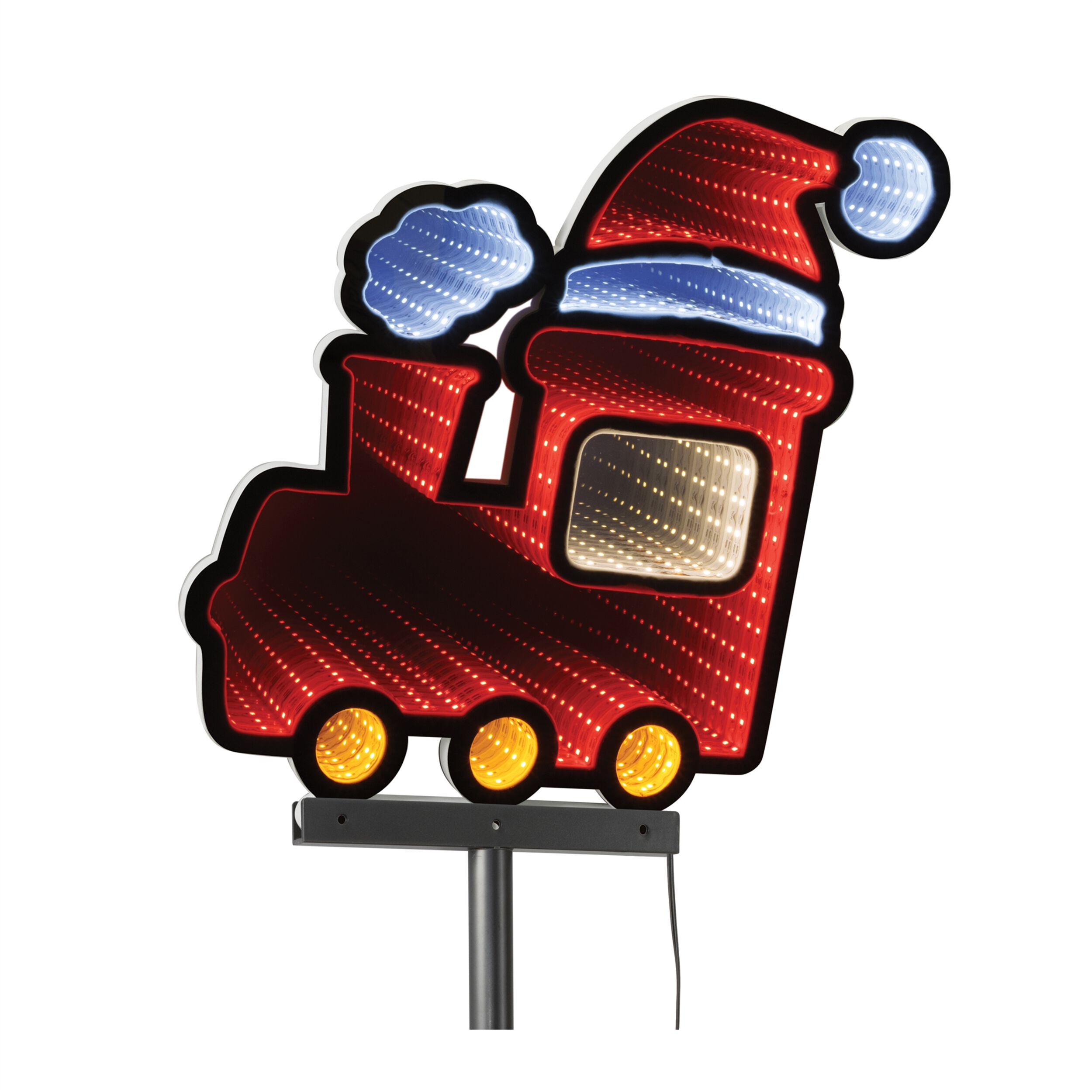 Holiday Train Pathway Light Ekkolight (Set of 4), MULTICOLOR, alternate image number 3