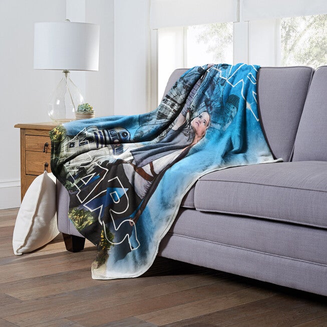 Ent 575 Star Wars New Jedi Silk Touch Throw Blanket, , alternate image number 3