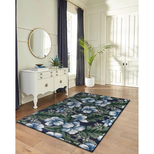 Liora Manne Marina Floral Indoor/Outdoor Rug, , alternate image number 4