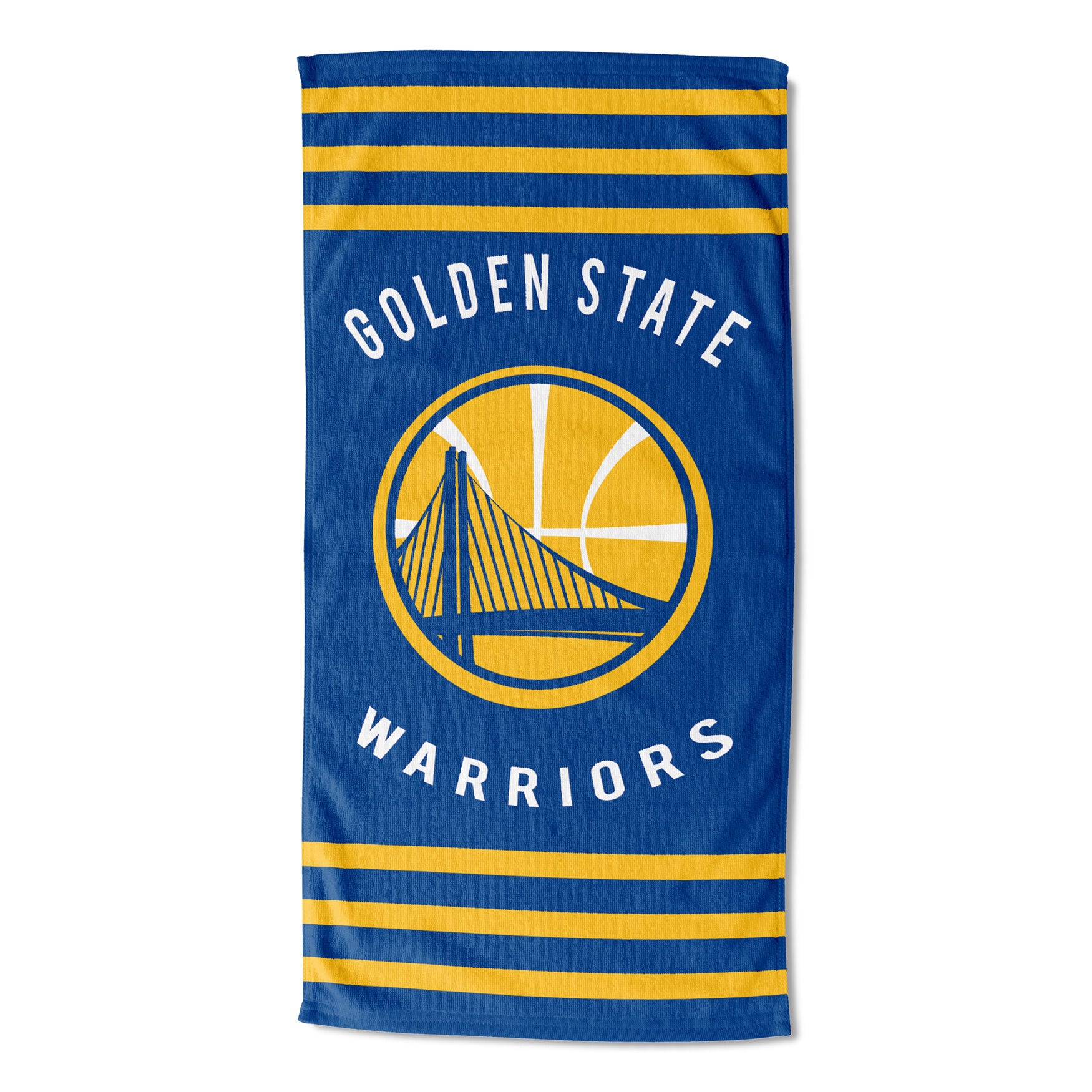 Warriors Stripes Beach Towel, MULTI, hi-res image number 0
