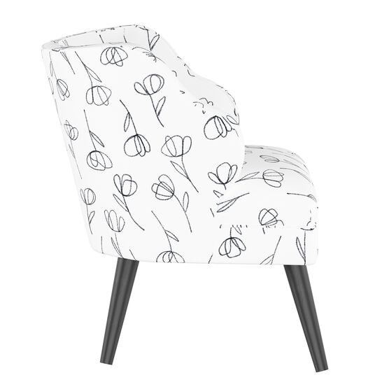 Contoured Tulips Modern Chair, , alternate image number null