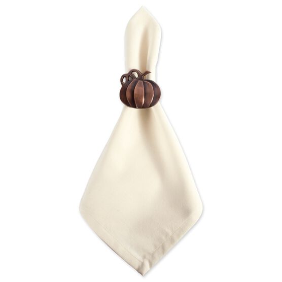 Harvest Pumpkin Napkin Ring, Set of 6, , alternate image number null