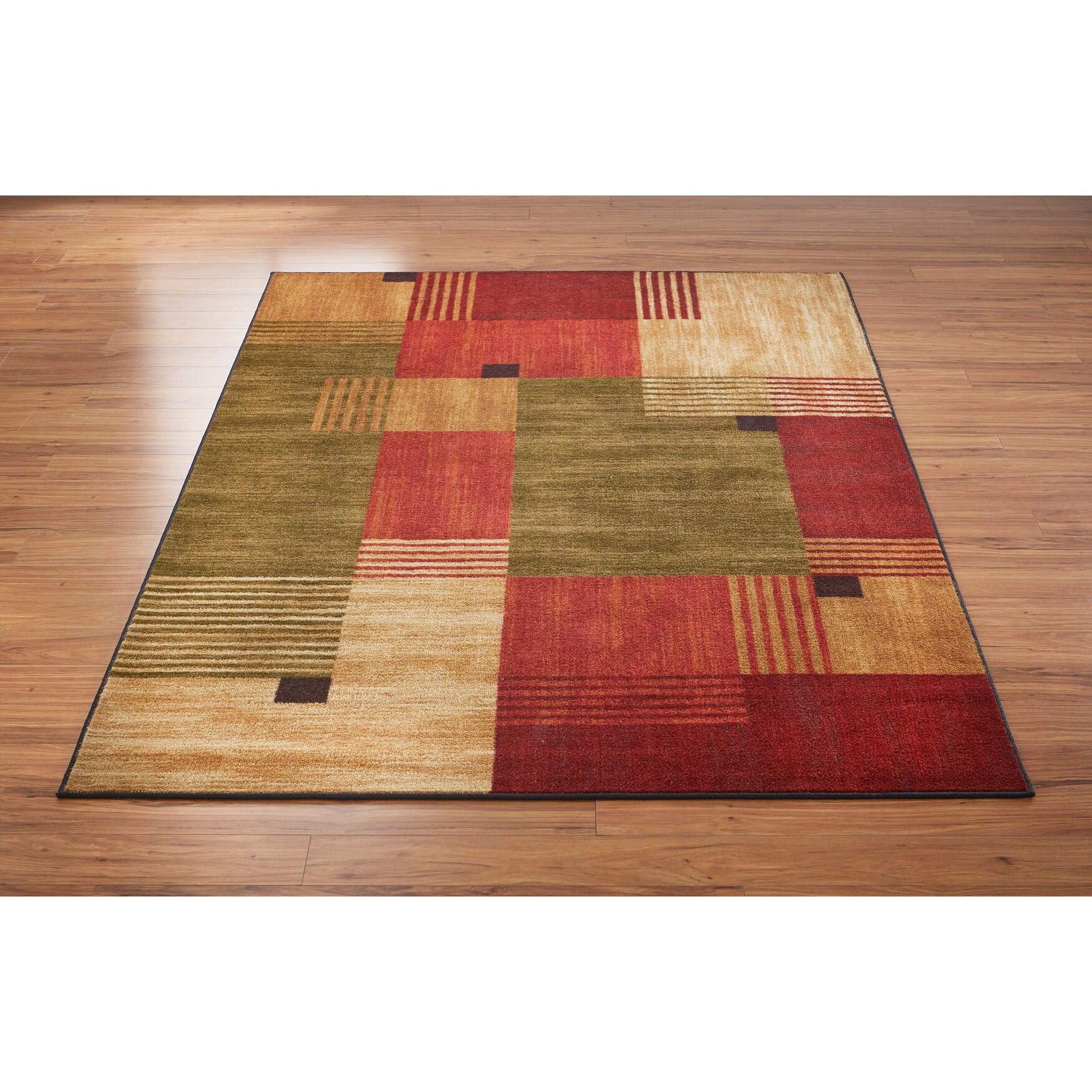 Non-Skid 5&rsquo; x 8&rsquo; Loop Area Rug, ALLIANCE, hi-res image number 0