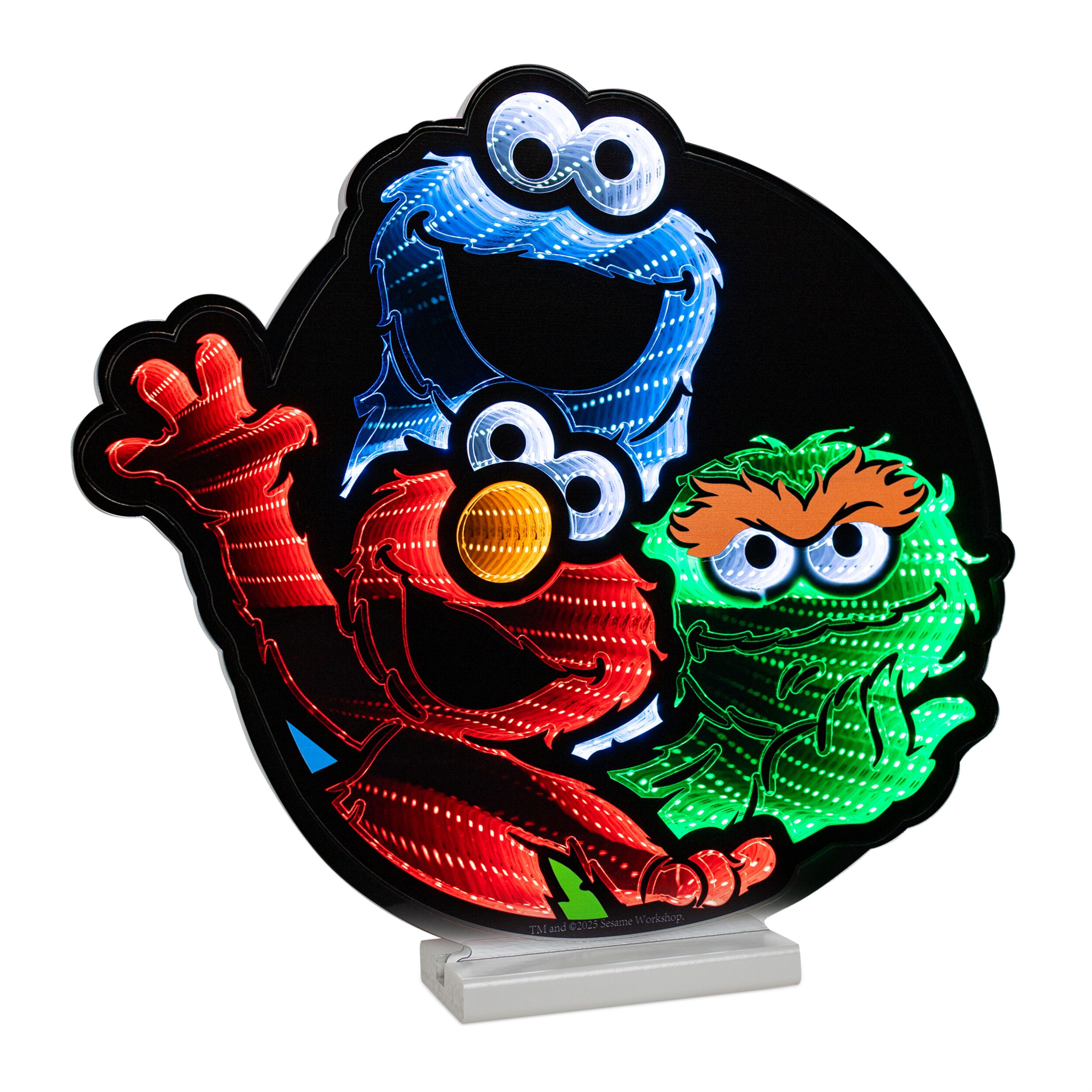 Sesame Street Friends Ekkolight 16 inchesH, RED GREEN BLUE, hi-res image number 0