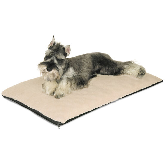 Ortho Heated Thermo Fleece Pet Bed, CREAM, hi-res image number null