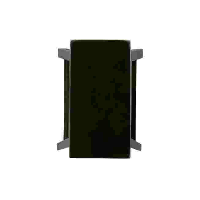 Top-down view of stool showing seat