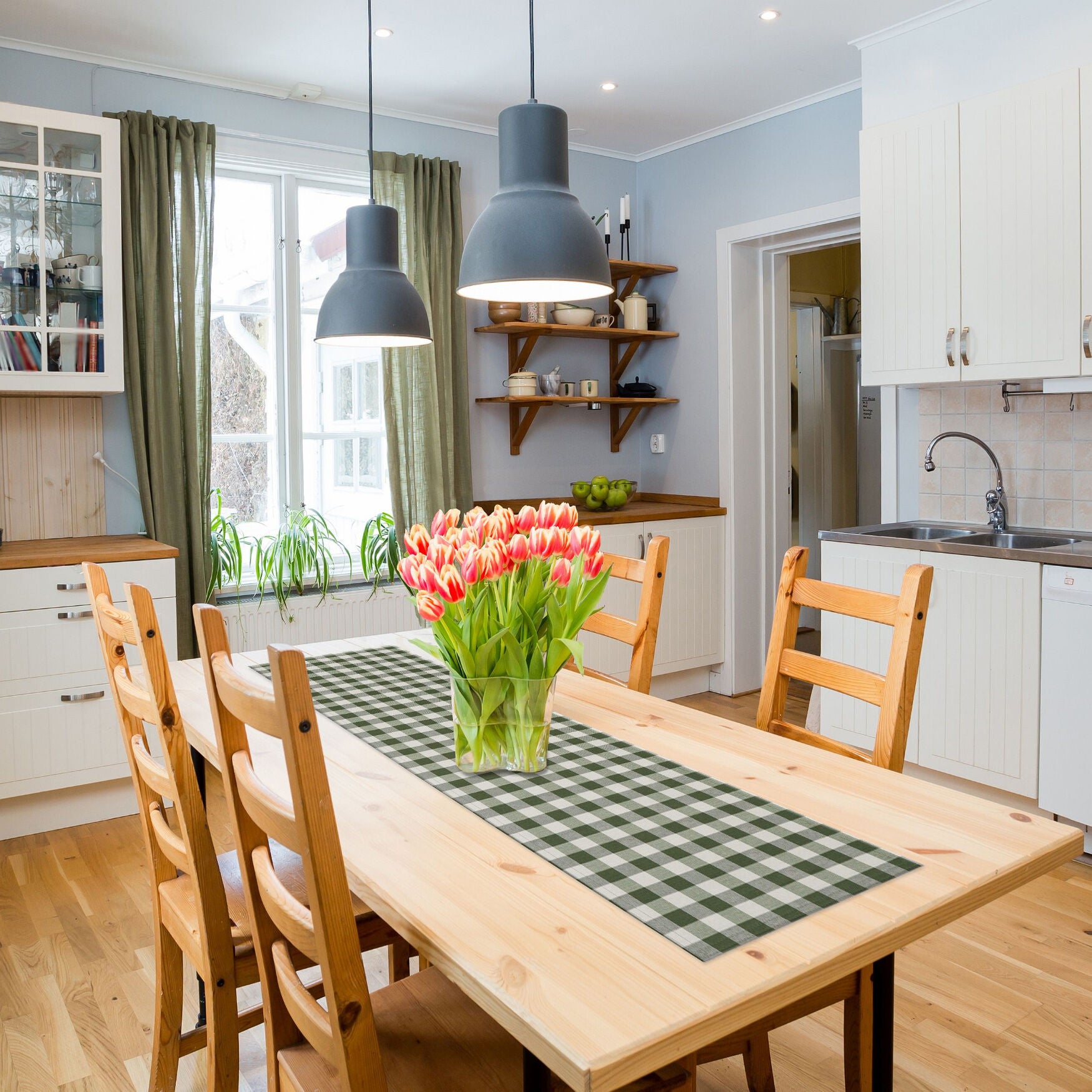 Buffalo Check Table Runner - 13-in x 90-in, , alternate image number 18