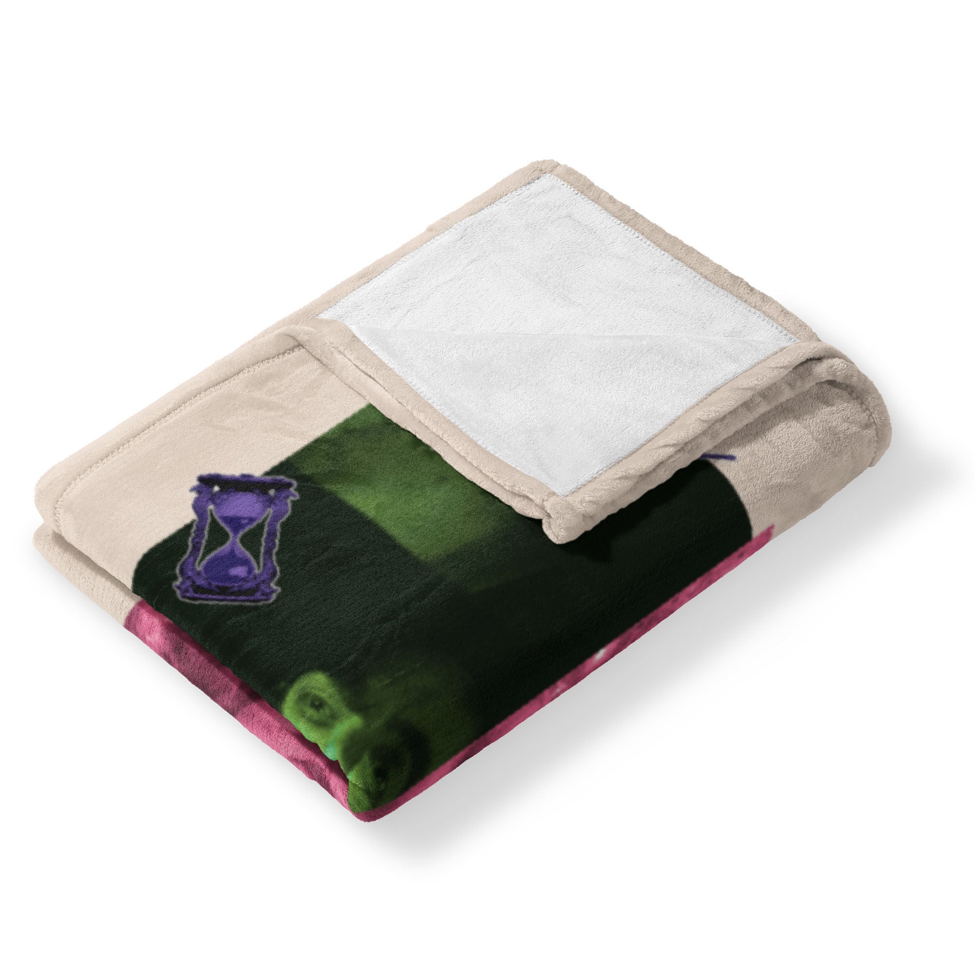 Warner Bros. The Wizard of Oz What's Your Excuse Silk Touch Throw Blanket 50x60 Inches, PINK, alternate image number 3