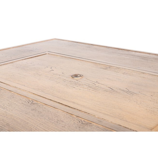 Sawyer Rectangular Aluminum LPG Fire Pit in Driftwood, , alternate image number null