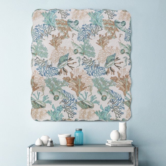 Atlantis Quilted Throw Blanket, , alternate image number null