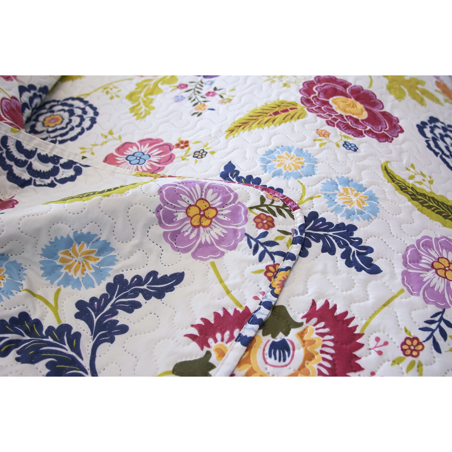 Amber Printed Quilt Set, , alternate image number 3