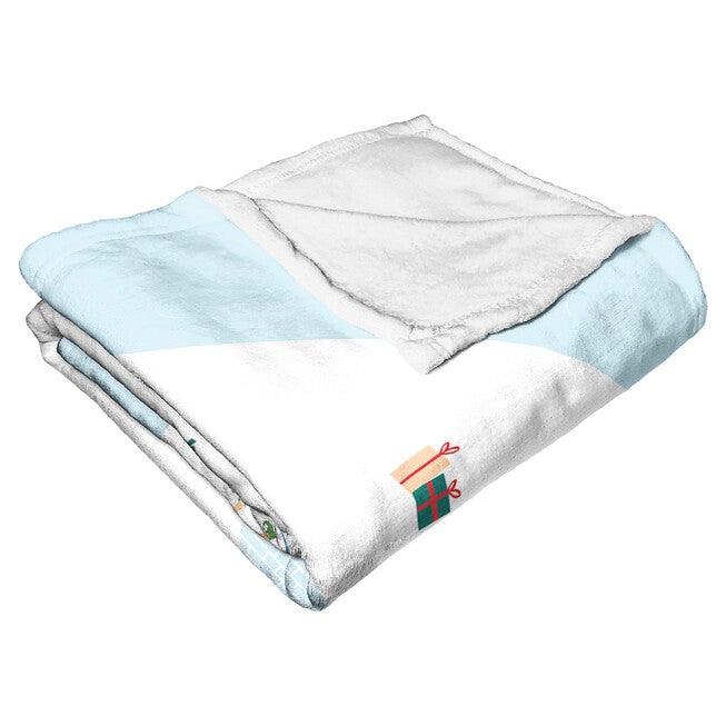 Wb Elf Christmas Cheer Silk Touch Throw Blanket, , alternate image number null