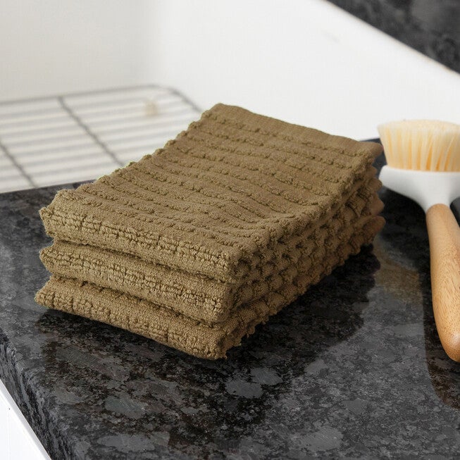 Royale 3Pk Solid Dish Cloth, , alternate image number 4