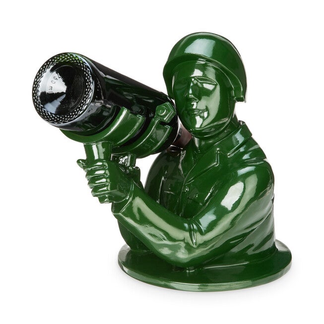 Army Man Bottle Holder, GREEN, hi-res image number null