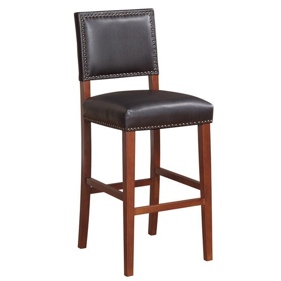Brook Bar Stool 30"H, BLACK, hi-res image number null