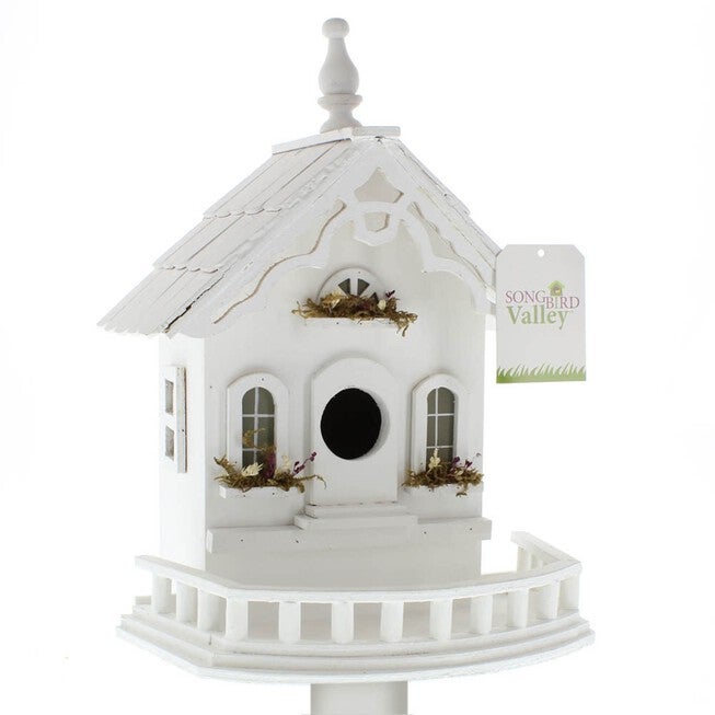 Freestanding Elegant Victorian Birdhouse, , on-hover image number 1