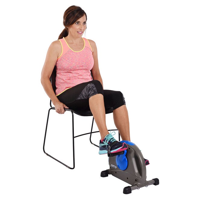 Mini Exercise Bike, Blue Home Fitness Equipment, , alternate image number 3