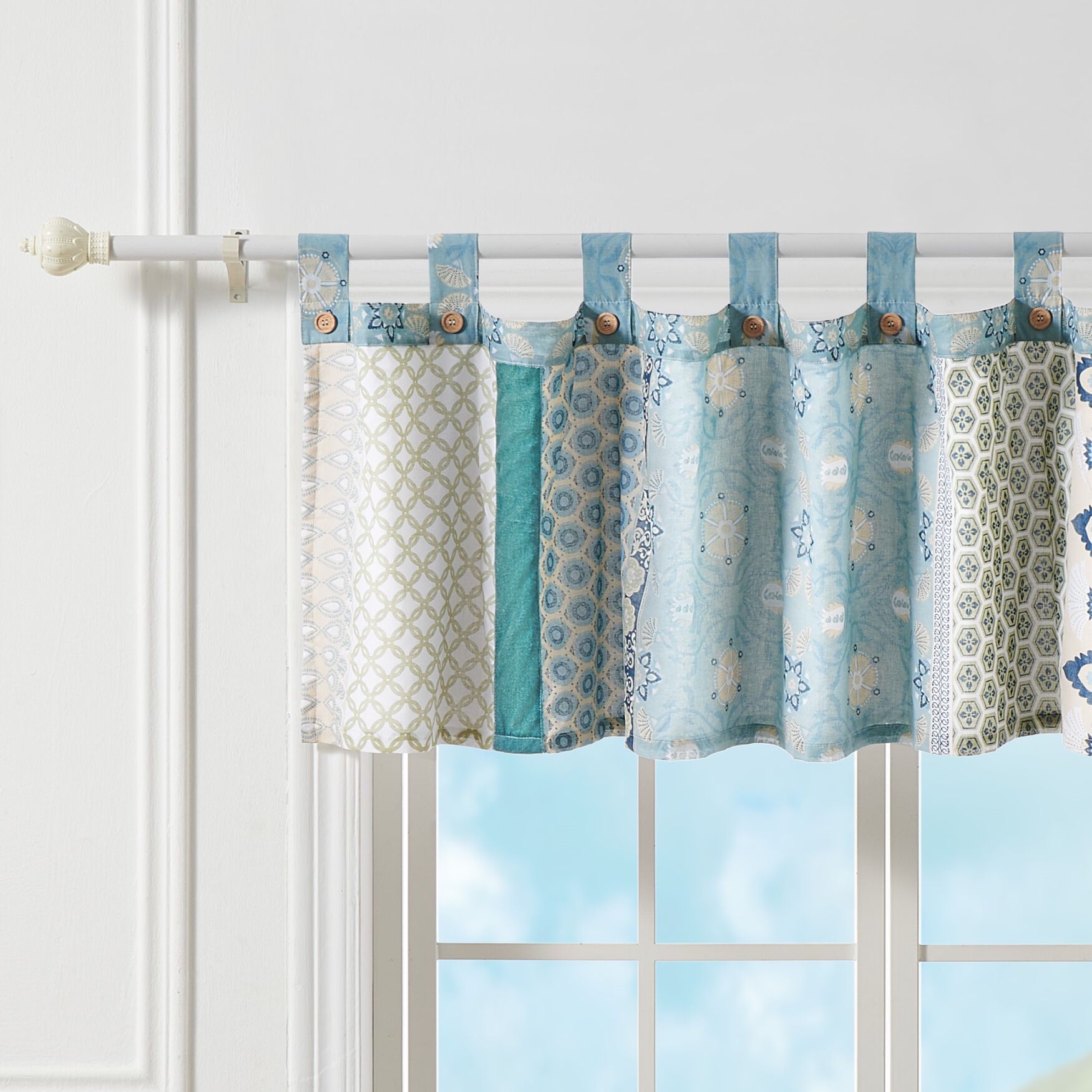 Thalia Window Valance Curtains, Tango, , alternate image number 5