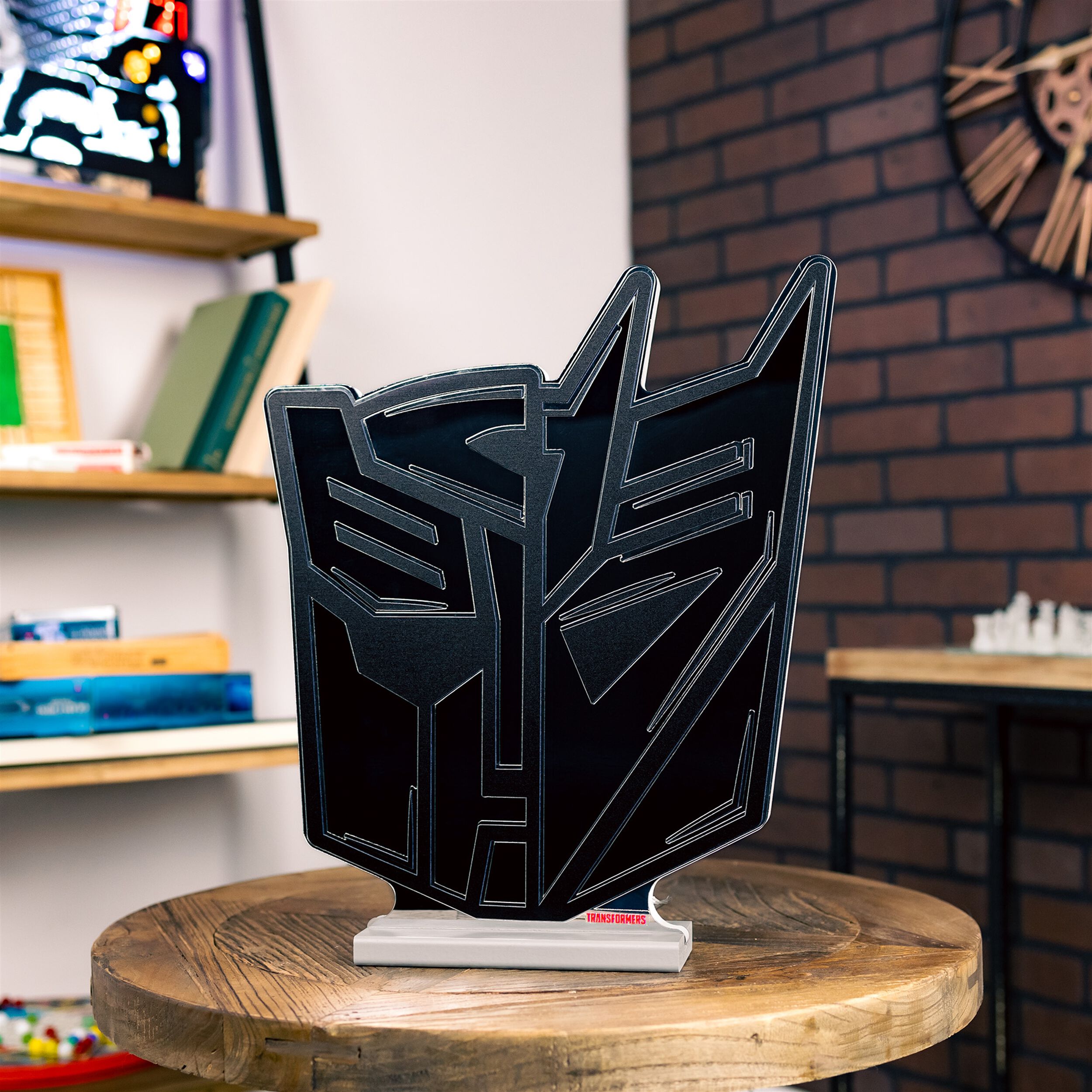 Transformers Autobot/ Decepticon Ekkolight 24 inchesH, RED PURPLE BLACK, alternate image number 2