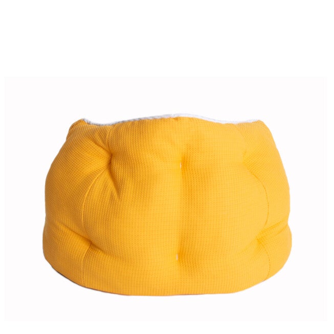 Gold Waffle and White Cat Dog Bed, , alternate image number null