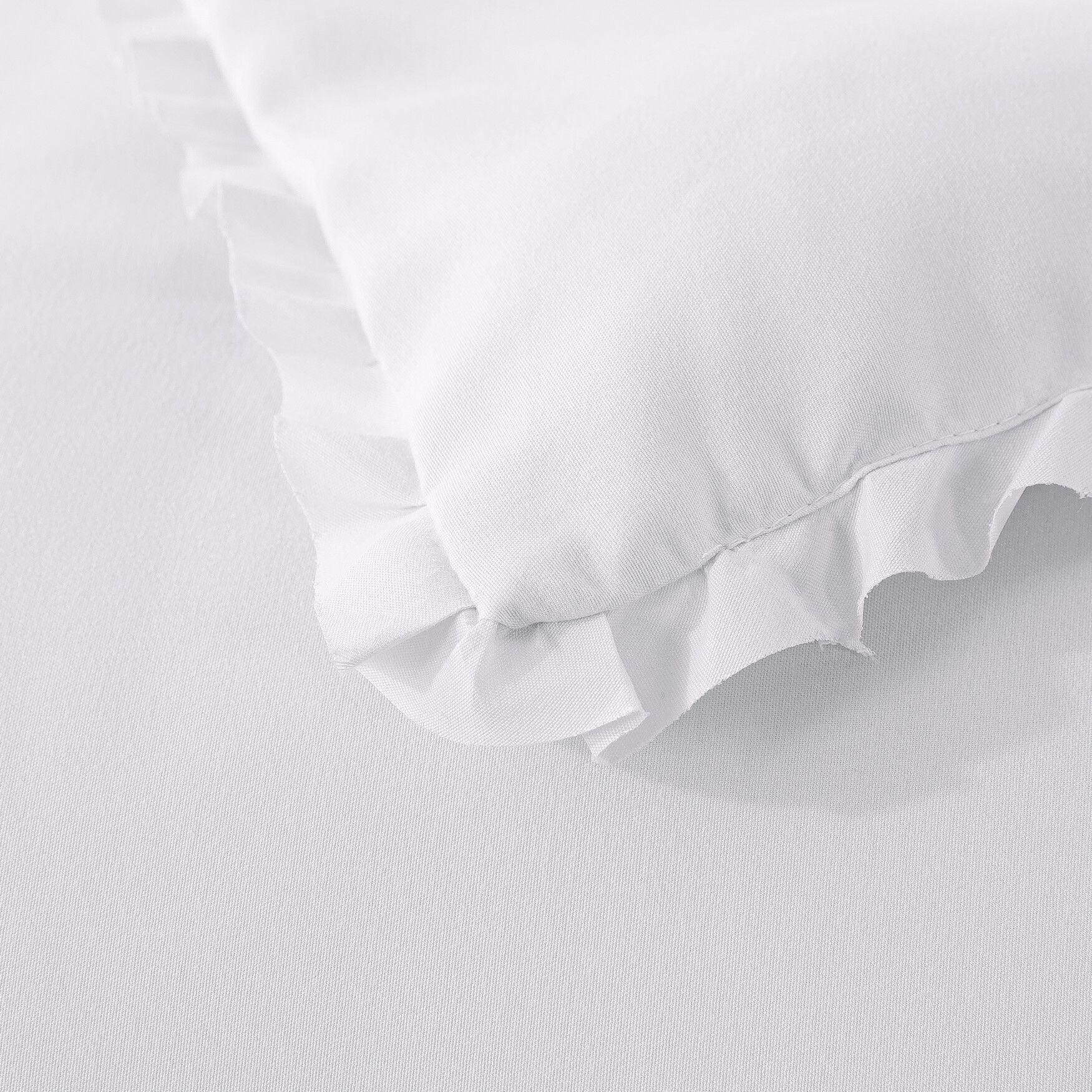 Ruffled Edge Down Alternative Blanket, , alternate image number 7