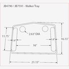 Walker Tray, , alternate image number null