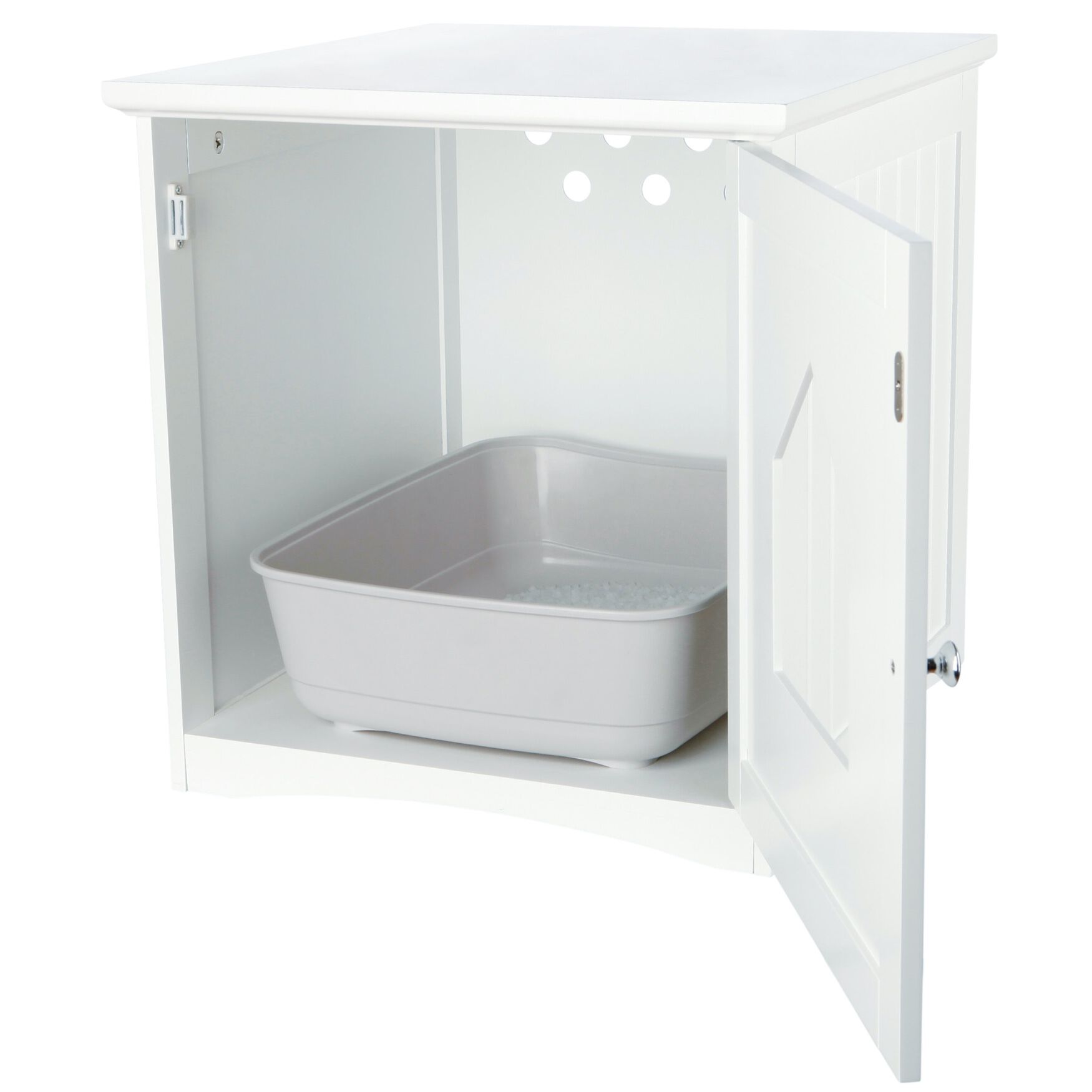 Standard Wooden Litter Box Enclosure, , alternate image number 3