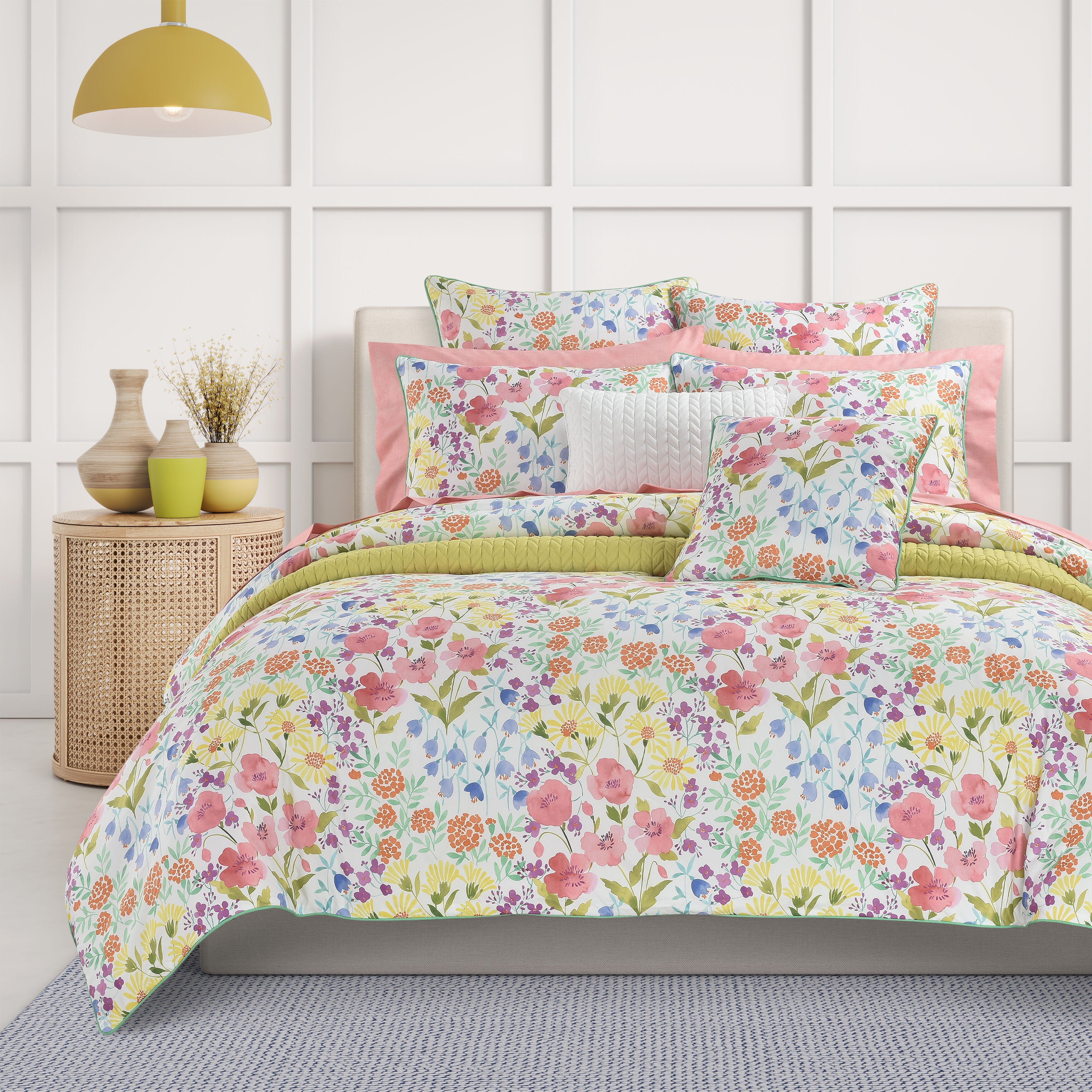 JULES TWIN/TWIN XL 2PC. COMFORTER SET, TURQUOISE, hi-res image number 0