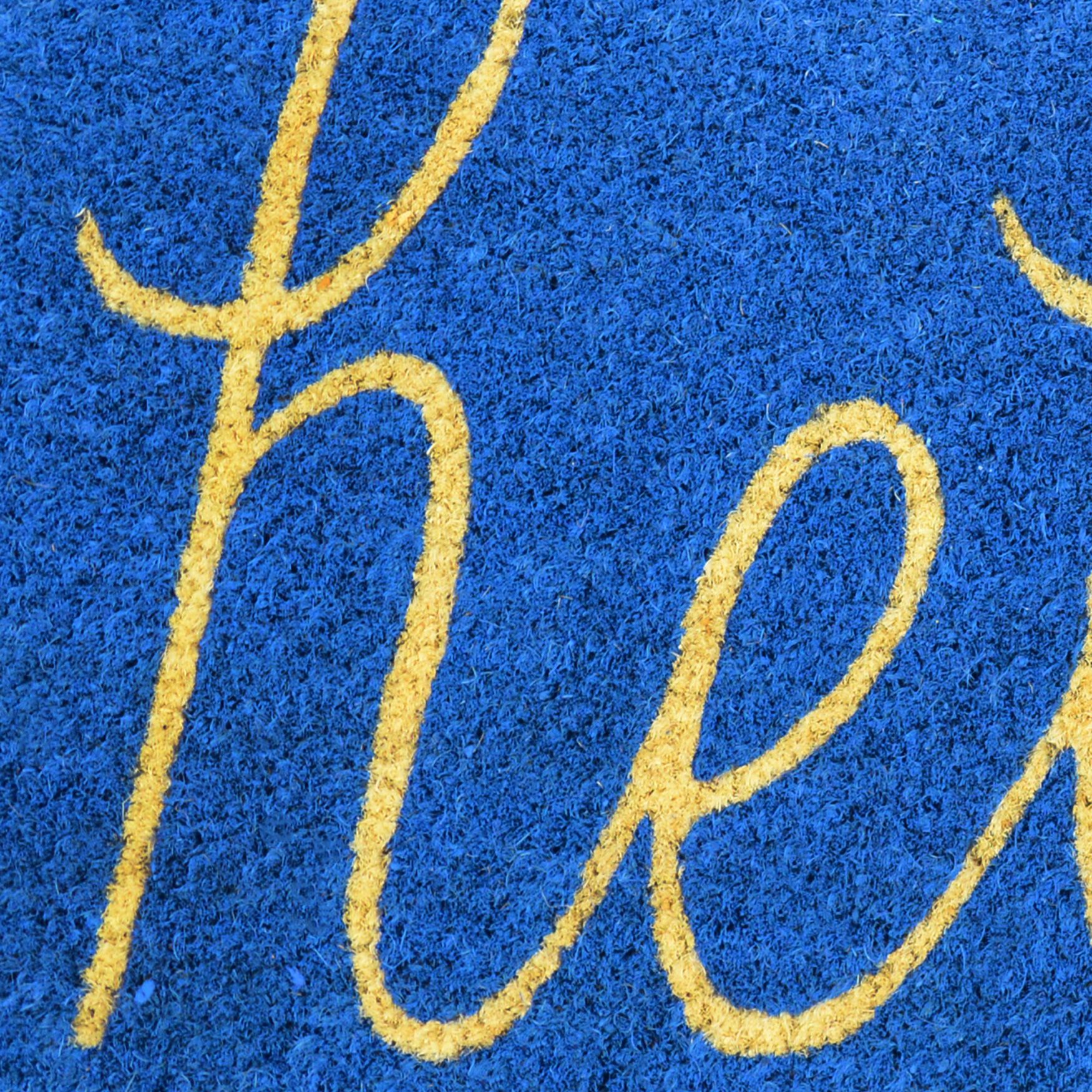 Blue Hello Doormat, , alternate image number 6